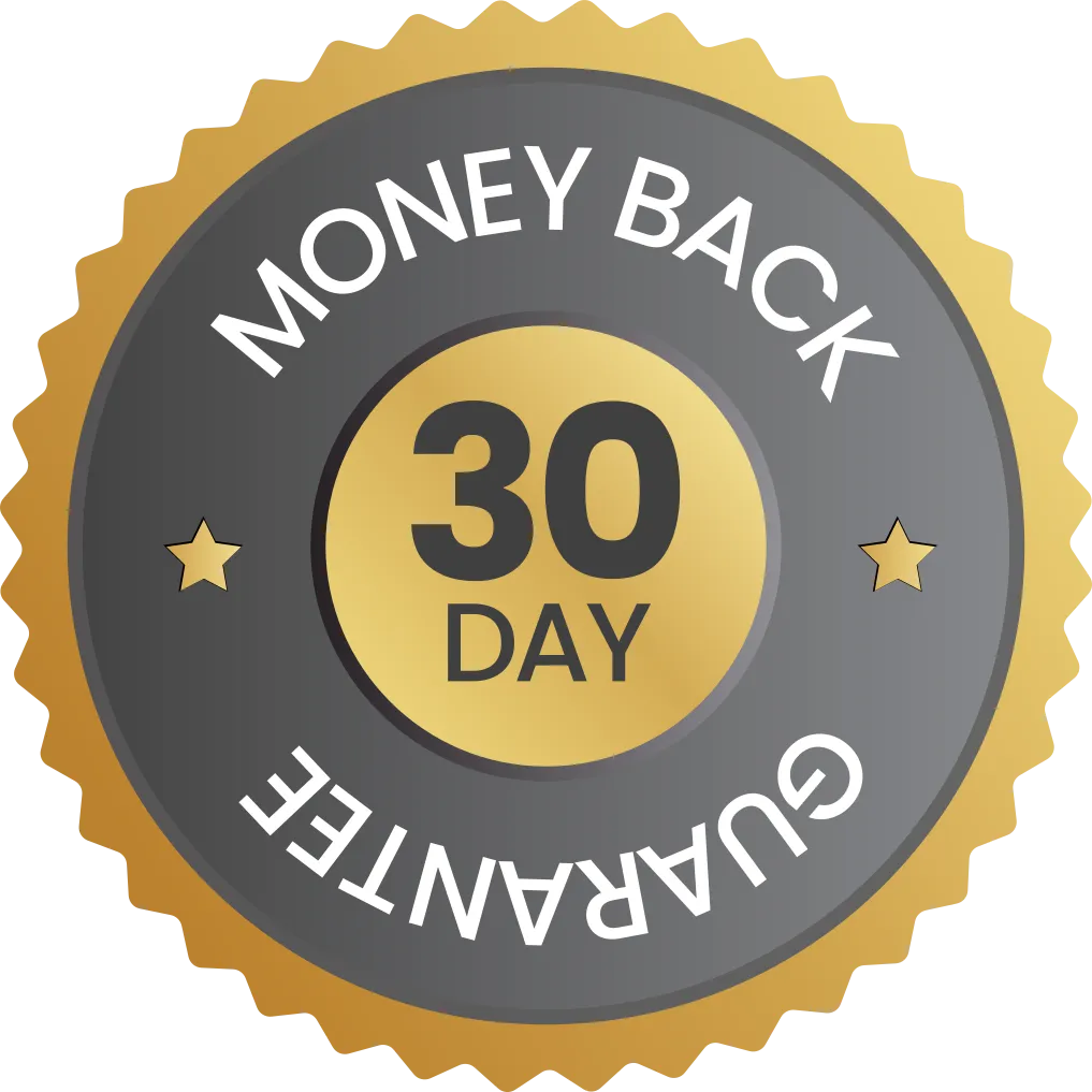FrostCooler 30-day money-back guarantee badge